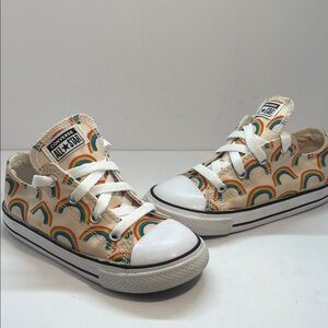 Converse Kids Sneakers with Rainbow Pattern